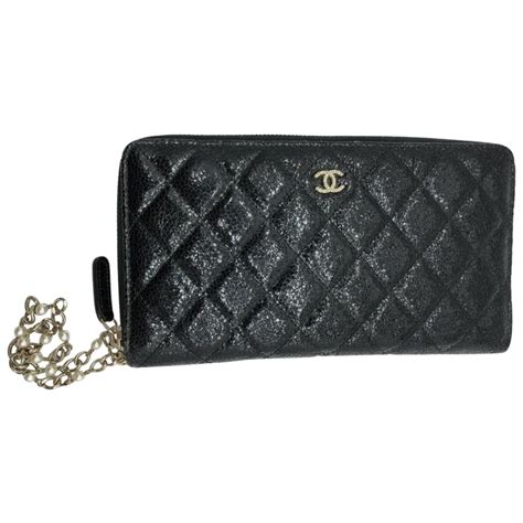 chanel clutch wallet|chanel travel wallet clutch.